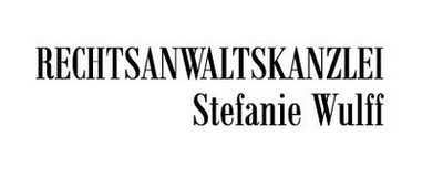 Logo Rechtsanwältin Stefanie Wulff